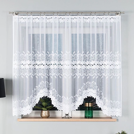 Firanka żakardowa gotowa BASTIA / 648107 / 300x160cm