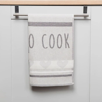 COOK Ścierka kuchenna, rozmiar 50x70cm, kolor szary 002