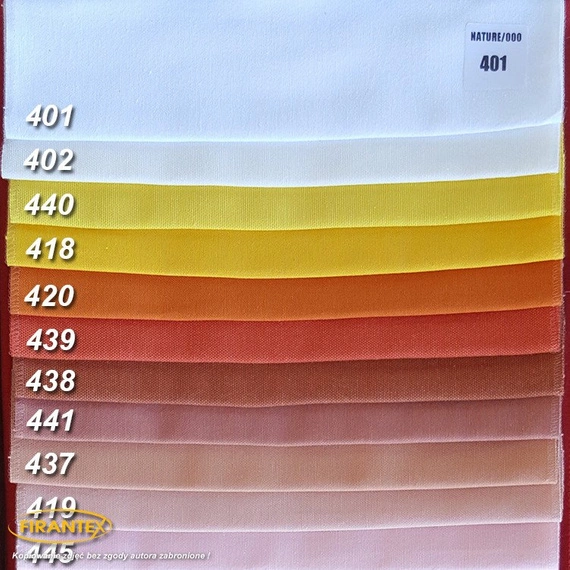 Tkanina NATURE / kolor 410 (różowy) / kupon 180x240cm