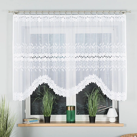 Firanka żakardowa gotowa BASTIA / 648107 / 280x130cm