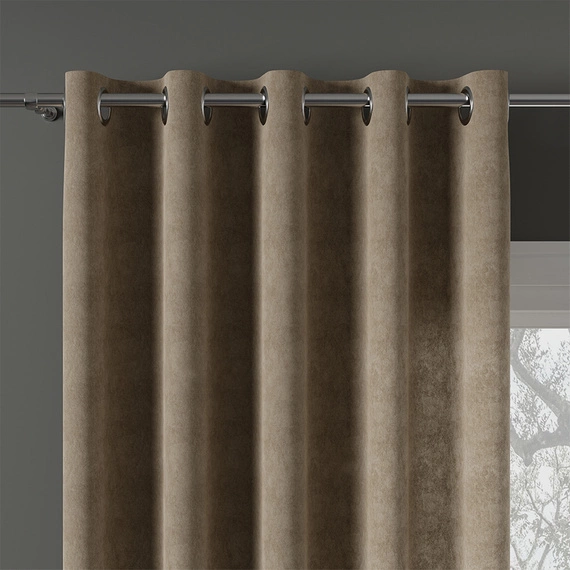 Tkanina zasłonowa MILAS / wysokość 290cm / kolor 043 (cappuccino)