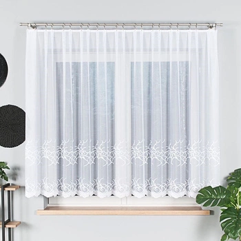 Firanka żakardowa na metry 023297 - kupon 120x150cm