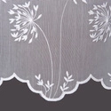 Firanka haftowana 053801 / kolor biały / wysokość 280cm