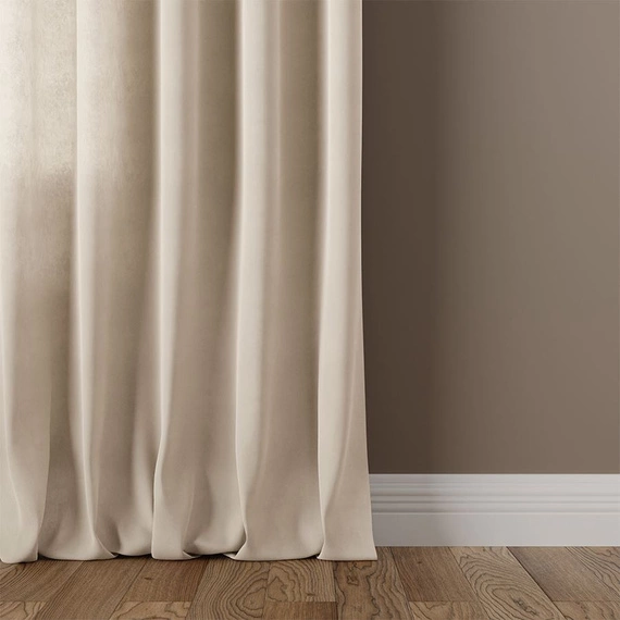 Tkanina zasłonowa MILAS / wys 290cm / kolor 374 (jasny ciepły beżowy)