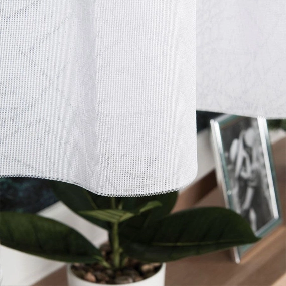 Firanka żakardowa w metrażu 018352 - wysokość 130cm