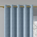 Tkanina zasłonowa MILAS / wysokość 290cm / kolor 048 (baby blue)