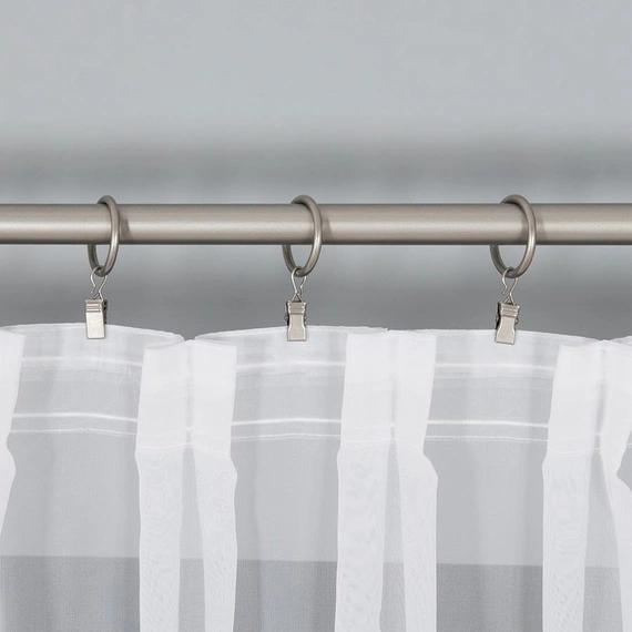 Firanka fantazyjna 000762 / kolor biały / kupon 230x250cm