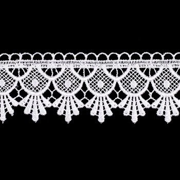 Gipiura 014818 - szer 5cm - biała