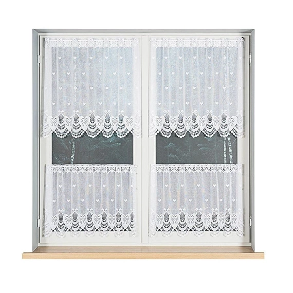 Zazdroska żakardowa na metry 017811 / wysokość 70cm