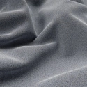 Tkanina LARA - 100% Blackout / wysokość 300cm / kolor 023 ciemny szary