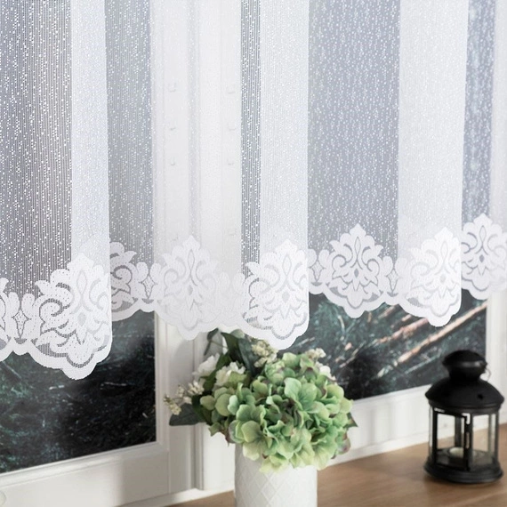 Firanka żakardowa na metry 023405 / kupon 100x130cm