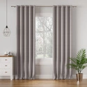 Tkanina zasłonowa MILAS / kolor 032 (popielaty) / kupon 45x290cm