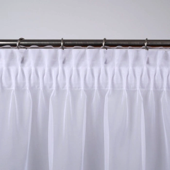 Usługa uszycia firanki(zasłony) na taśmie układającej 6909 (1:2,5) z grzywką