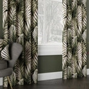 Tkanina zasłonowa w liście TROPICANA / wysokość 300cm