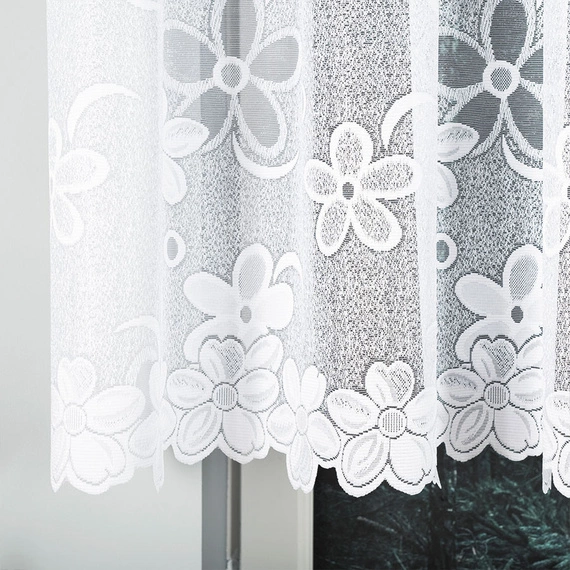 Firanka żakardowa w metrażu 049885 - wysokość 110cm