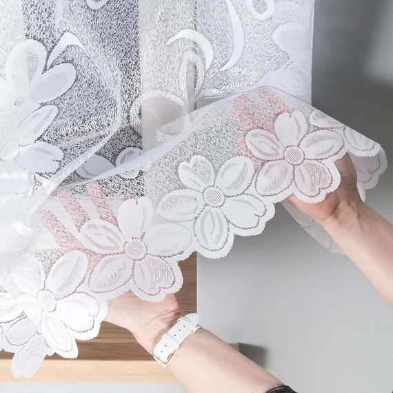 Firanka żakardowa w metrażu 049885 - wysokość 110cm