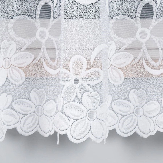 Firanka żakardowa w metrażu 049885 / kupon 170x180cm