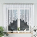 Firanka gotowa żakardowa 004304 / 330x130cm / kolor biały