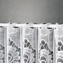 Zazdroska żakardowa 320630 / kolor biały / wysokość 30cm