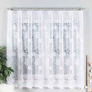 Firanka żakardowa w metrażu 049885 / kupon 180x180cm