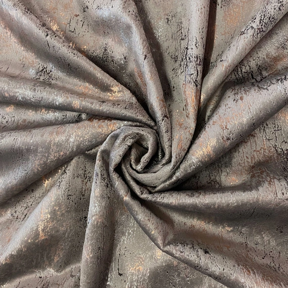 Tkanina welurowa SPARK / wysokość 280cm / kolor beżowy