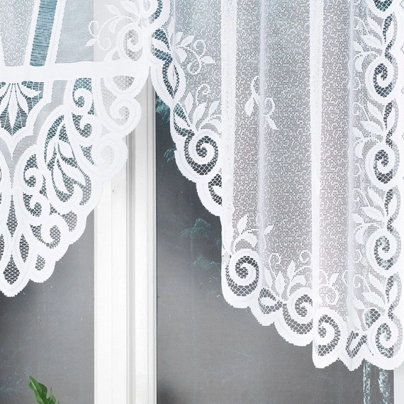 Firanka żakardowa gotowa ROZALIA / 019370 / 250x120cm