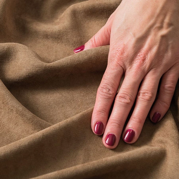 Tkanina zasłonowa MILAS / wysokość 290cm / kolor 043 (cappuccino)