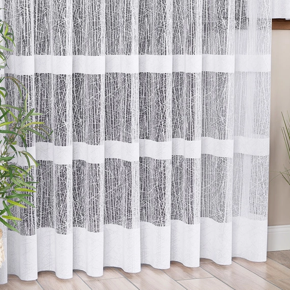 Firanka żakardowa gotowa WIKTORIA / 018352 / 300x250cm