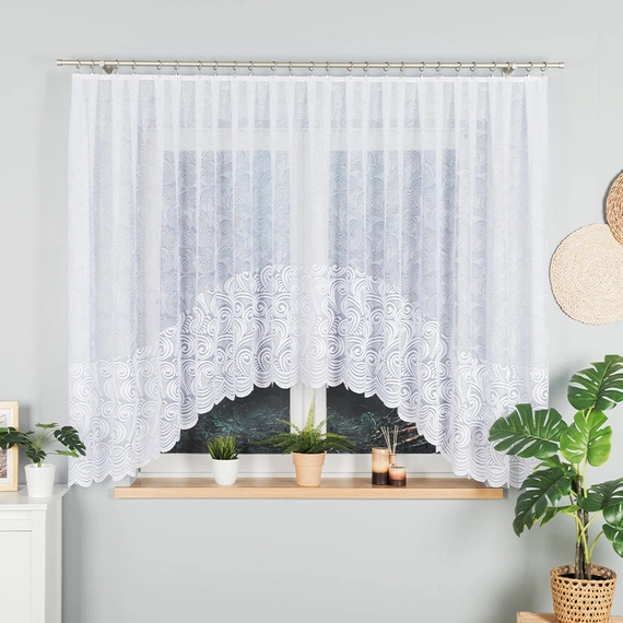 Firanka żakardowa gotowa KINGA / 023391 / 400x160cm