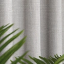 Tkanina zasłonowa na metry Laila / kolor 003 szary / kupon 110x300cm