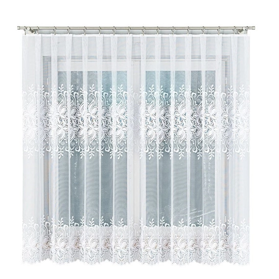 Firanka żakardowa na metry 018227 / wysokość 180cm