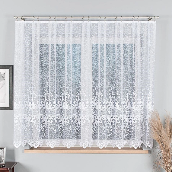 Firanka żakardowa na metry 049310 - wysokość 160cm