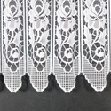 Zazdroska żakardowa 320630 / kolor biały / wysokość 30cm