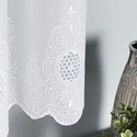 Firanka haftowana 029769 / kolor biały / wysokość 160cm