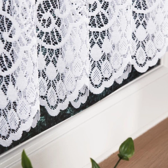 Firanka żakardowa w metrażu 001539 / wysokość 50cm