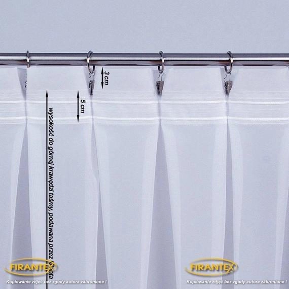 Usługa marszczenia firan i zasłon