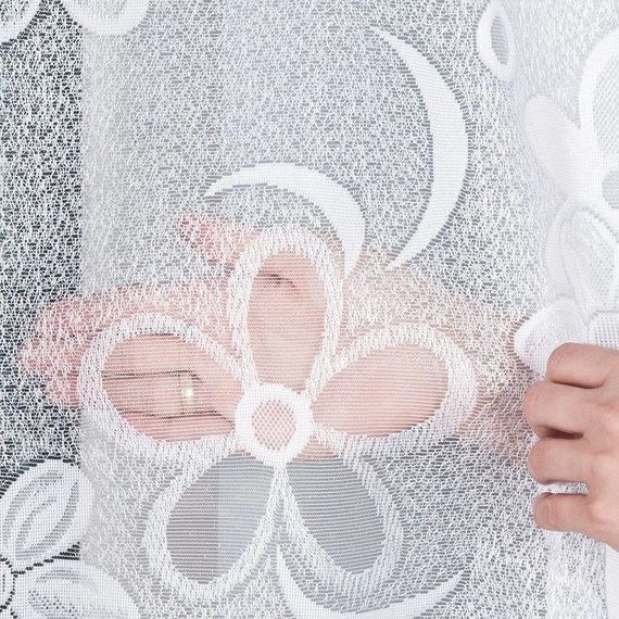 Firanka żakardowa w metrażu 049885 - wysokość 180cm