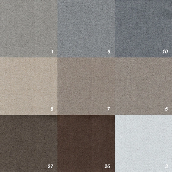 Tkanina PURE - blackout 100% / wysokość 280cm / kolor 06 beżowy