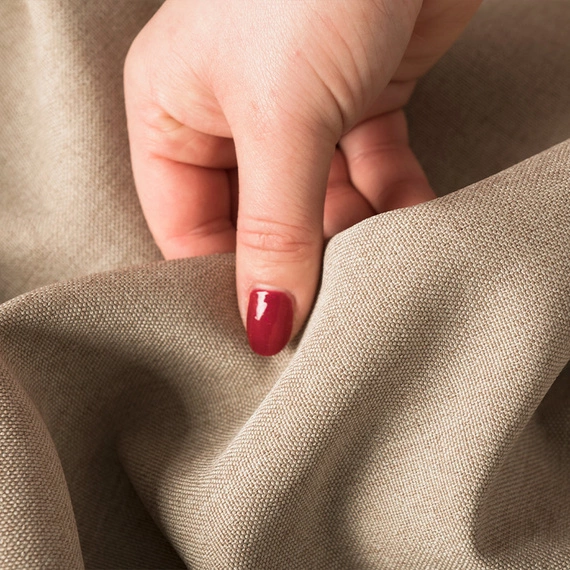 Tkanina zasłonowa IBIZA / wysokość 300cm / kolor 003 beżowy