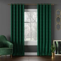 Tkanina zasłonowa MILAS / wys 290cm / kolor 788 (szmaragdowy)
