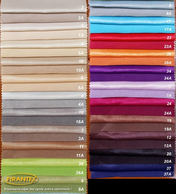 Tkanina zasłonowa MALAGA / szer 140cm / kolor 4 - jasny popiel