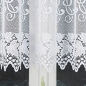 Firanka gotowa żakardowa HERNANI / 410x160cm / kolor biały