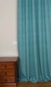 Tkanina zasłonowa MUTY / kolor turkusowy / kupon 140x260cm