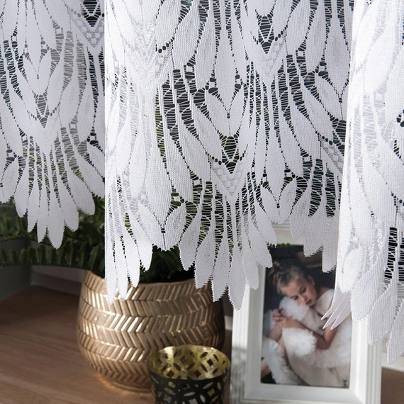 Firanka żakardowa na metry 018989 - wysokość 100cm