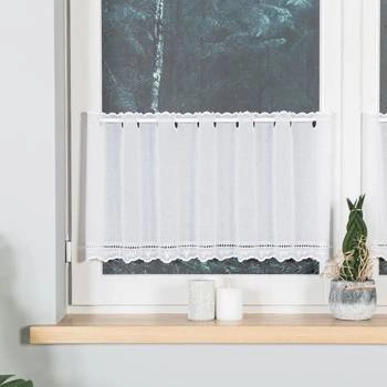 Zazdroska haftowana panelowa 044715 / kolor biały / wysokość 40cm