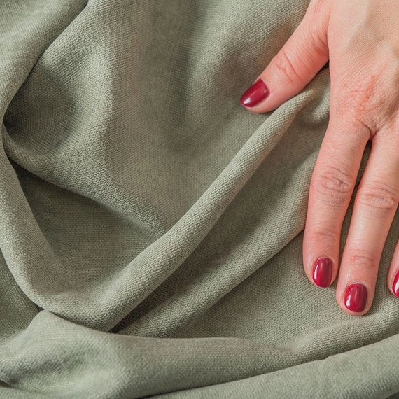 Tkanina zasłonowa MILAS / wysokość 290cm / kolor 016 (miętowy)