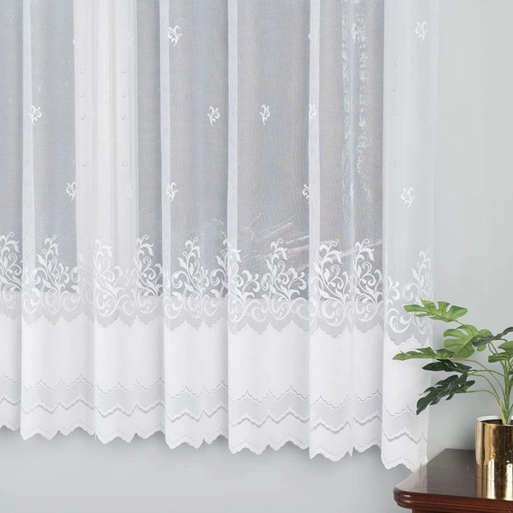 Firanka żakardowa na metry 023419 / wysokość 180cm