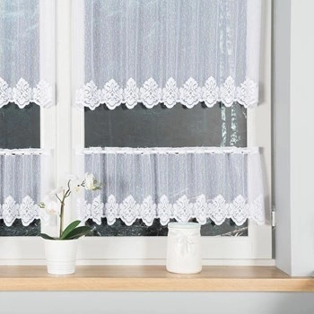 Zazdroska żakardowa na metry 023405 / wysokość 30cm