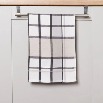 KRATI Ścierka kuchenna, rozmiar 50x70cm, kolor szaro-beżowy 002