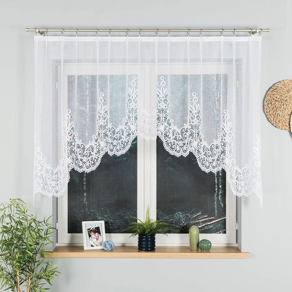 Firanka żakardowa gotowa BERENIKA / 004304 / 250x120cm